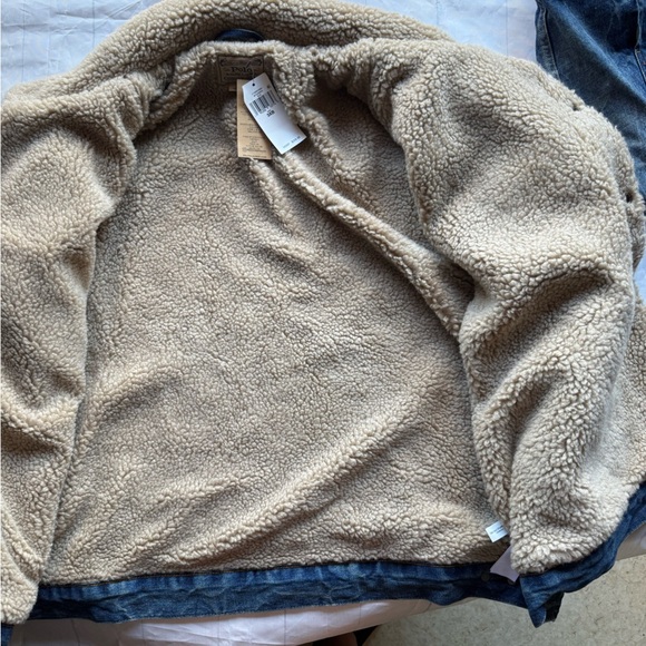 Polo Ralph Lauren Men’s Big And Tall 3XB Sherpa Lined Denim Jacket USA Patch - Picture 14 of 15